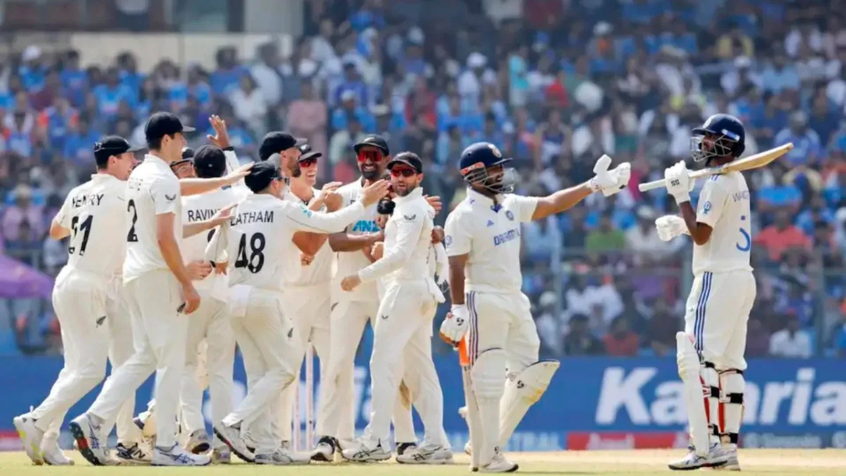 India vs New Zealand 3rd Test: New Zealand Makes History with 25-Run Victory over India in Mumbai Test